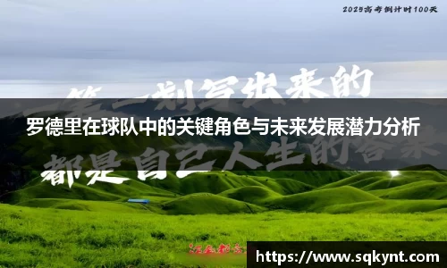 罗德里在球队中的关键角色与未来发展潜力分析